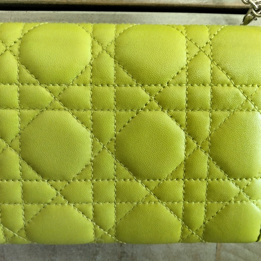 Dior Lambskin Cannage Wallet - Picture 4 of 15